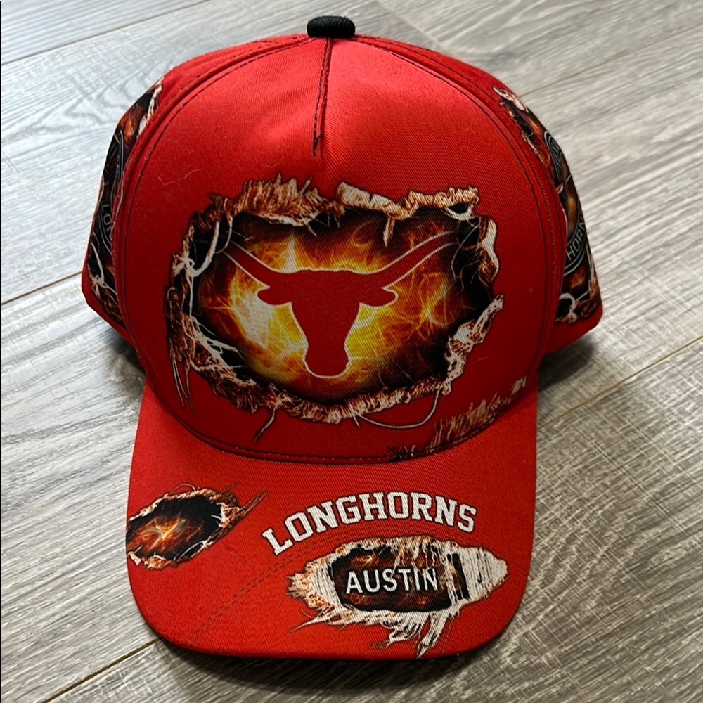 Burnt Orange Longhorns Austin Cap